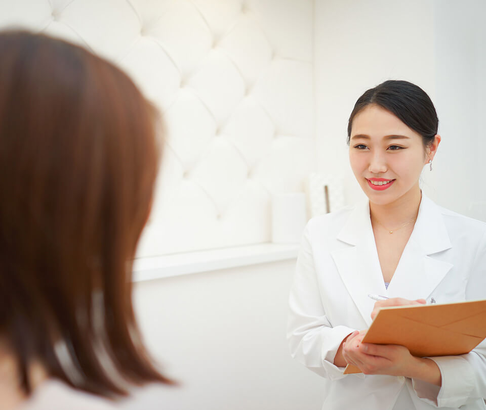 お着替え・カウンセリング